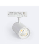 Spot LED sur Rail Triphasé 40W d'Angelo LIFUD Blanc