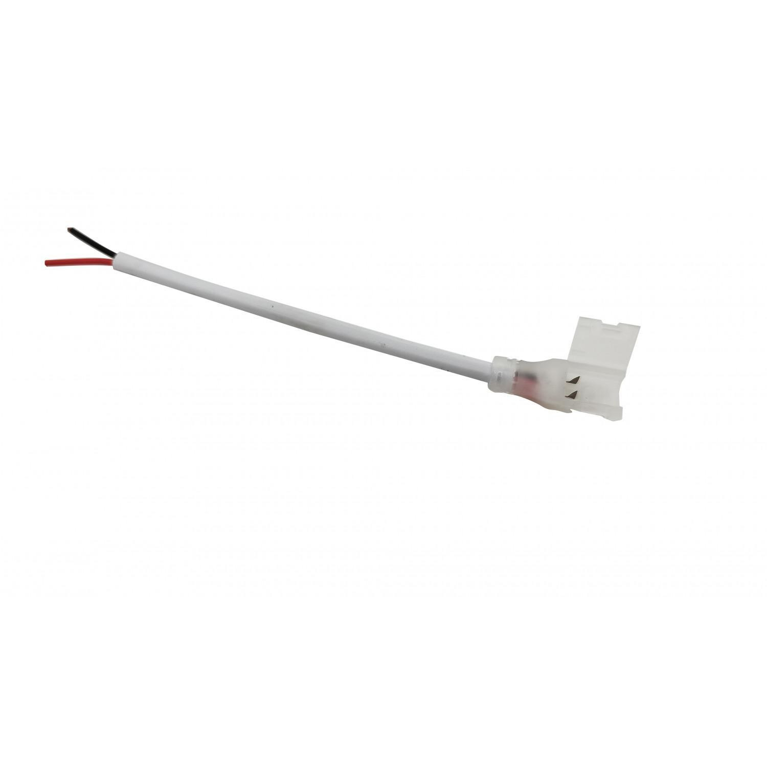 Connecteur pour Ruban LED 220V AC 120LED/m 20m IP67 Largeur 9mm Couper Tous les 10 cm Blanc