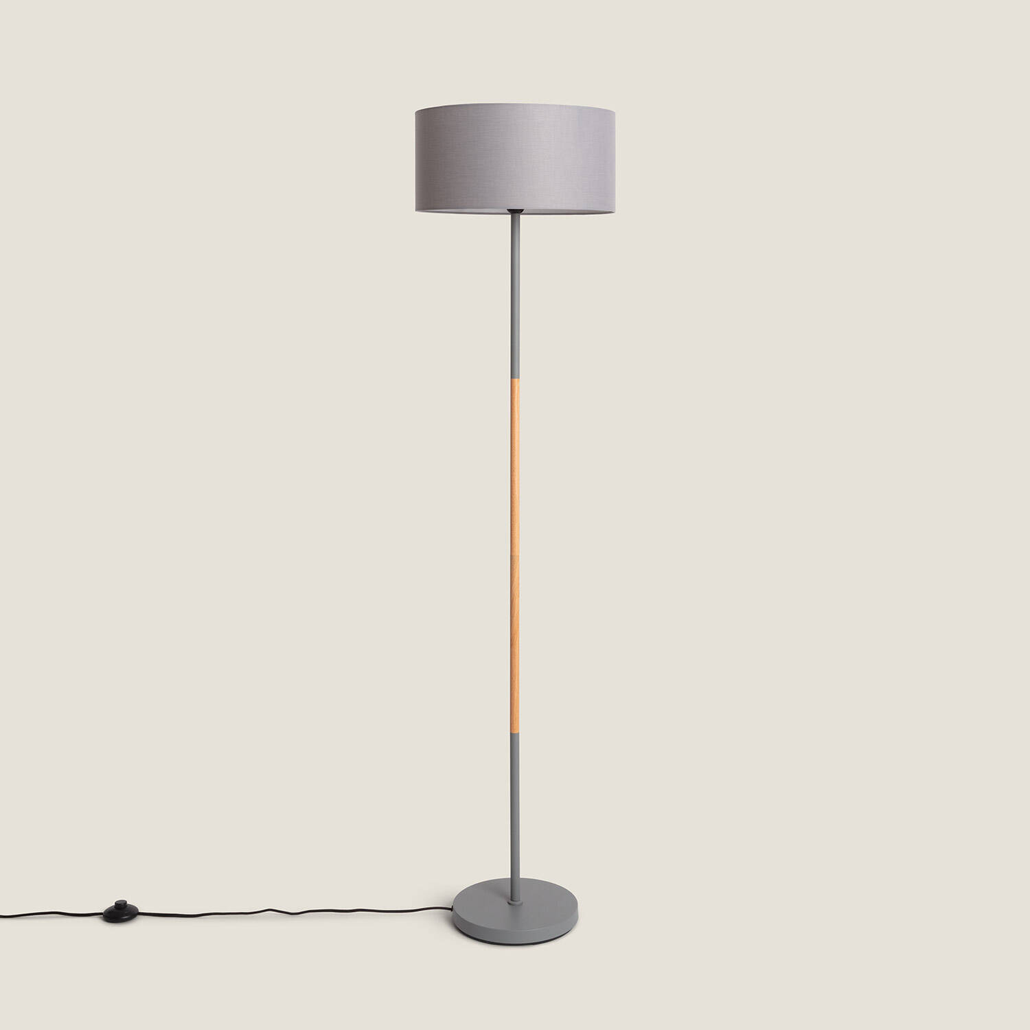 Lampadaire Silinda Gris