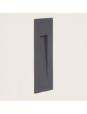 Balise Murale Extérieure LED Encastrable Anthracite Lane 3W