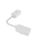 Connecteur d'Angle Flexible pour Rail Magnétique SuperSlim Suspendu/Encastré 25mm 48V