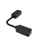 Connecteur d'Angle Flexible pour Rail Magnétique SuperSlim Suspendu/Encastré 25mm 48V