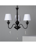 Lustre Métal et Tissus Zuri