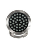 Spot LED RGB Fixation au Sol 12V 36W Submersible IP68