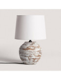 Lampe à Poser en bois Chandan ILUZZIA