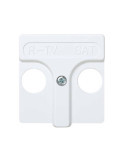 Plaque pour Prise TV-SAT SIMON 27 27097