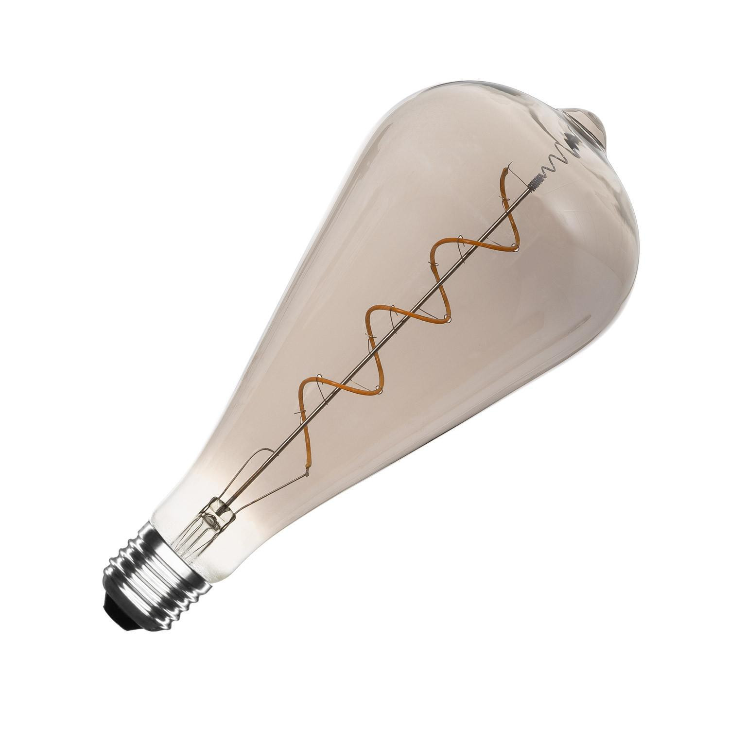 Ampoule LED Filament E27 4W 400lm ST115 Smoky No Flicker Blanc chaud 2200K