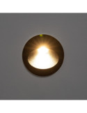 Aplique de Pared LED Coney IP65 3W Negro