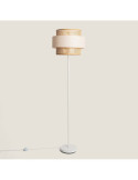 Lampadaire Métal et Tissu Amaia