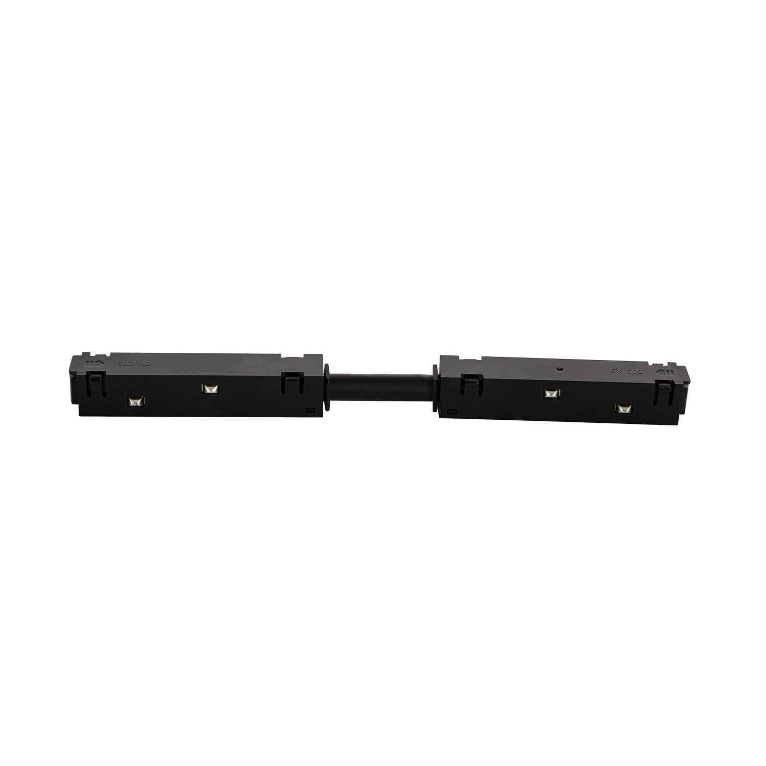 Connecteur Flexible de Raccordement pour Rail Magnétique 20mm Noir