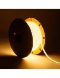 Bobine de Ruban LED Dimmable 220V AC COB Auto-redressement  320 LED/m 720 lm/m IP65 50m Largeur 12 mm Coupe tous les 50 cm