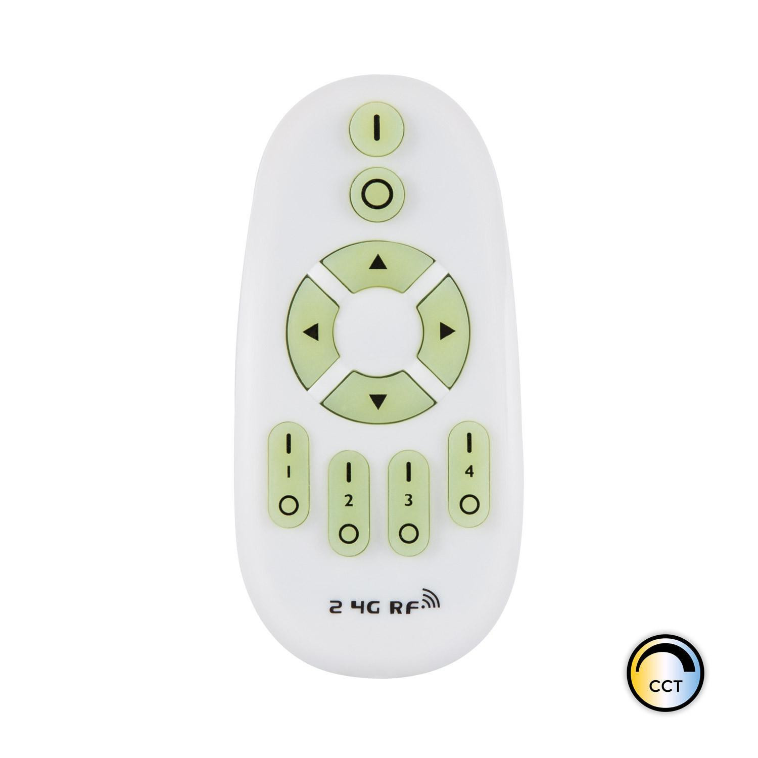 Télécommande pour Dalle et Plafonnier CCT Sélectionnable 2.4GHz V.2 Blanc