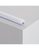 Profilé PVC 1m pour Gaine Néon LED Flexible Dimmable 7.5W/m 220V AC 120 LED/m Semi-circulaire 180° Monochrome sur Mesure
