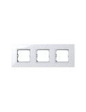 Cadre pour Pièce Intermédiaire 3 Emplacements Blanc SIMON 27 Play 2701630-030