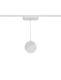 Spot LED Suspendu sur Rail Magnétique 25mm Extra-Plat 10W 48V Ø100 mm Blanc