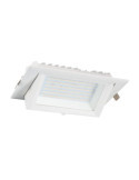 Spot Downlight LED 60W Rectangulaire Orientable SAMSUNG 130 lm/W LIFUD Coupe 210x125 mm