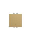 Bouton-Poussoir Simple Avec Gavure Sonnete SIMON 270 20000152