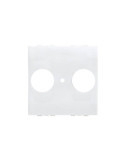 Façade TV/R-SAT Universelle 2 Modules BTicino Living Light N4212