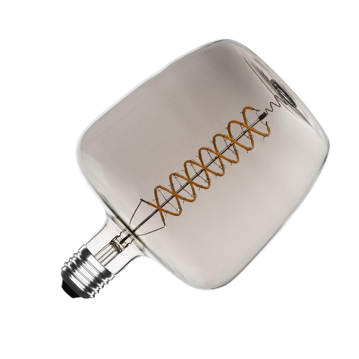 Ampoule LED Filament E27 8W 800lm G235 Smoky No Flicker Blanc chaud 2200K