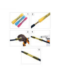 Pack 100 Unités Cosse de Connexion Termoretráctil BHT 2