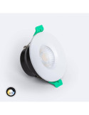 Spot Downlight Ignifuge LED 5-8W Rond Dimmable IP65 Coupe Ø 65 mm Design