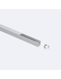 Profilé Aluminium en Saillie Mini avec Capot Continu pour Ruban LED jusqu'à 6 mm