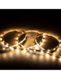 Ruban LED 12V DC 30LED/m 5m IP20 Largeur 10mm Coupe tous les 10cm