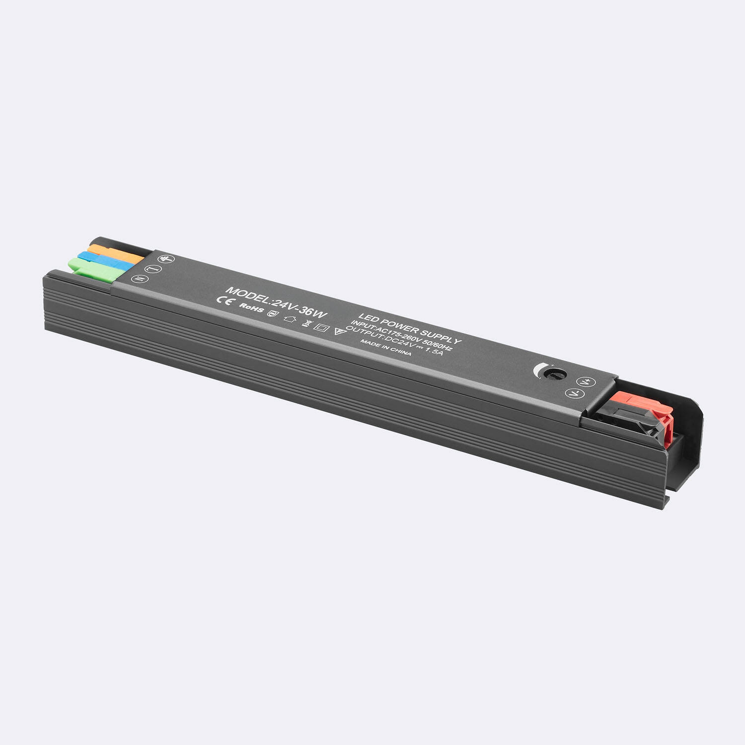 Bloc Alimentation Ultra-plat 12V DC IP40 36W
