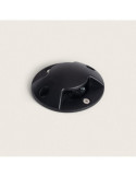 Balise Extérieure LED 3W Encastrable au Sol Gimsha 2L Noire
