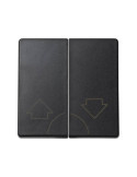 Touche Double pour Appareillage Volets Roulants SIMON 73 LOFT73028