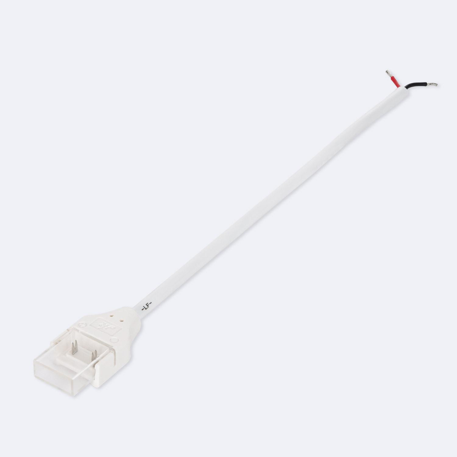 Connecteur Hippo avec Câble pour Ruban LED Auto-Redressement 220V AC SMD Silicone Flex Largeur 12mm 12mm