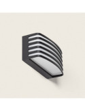 Applique Murale Extérieure LED 12W Éclairage Rectangulaire Noire Juli