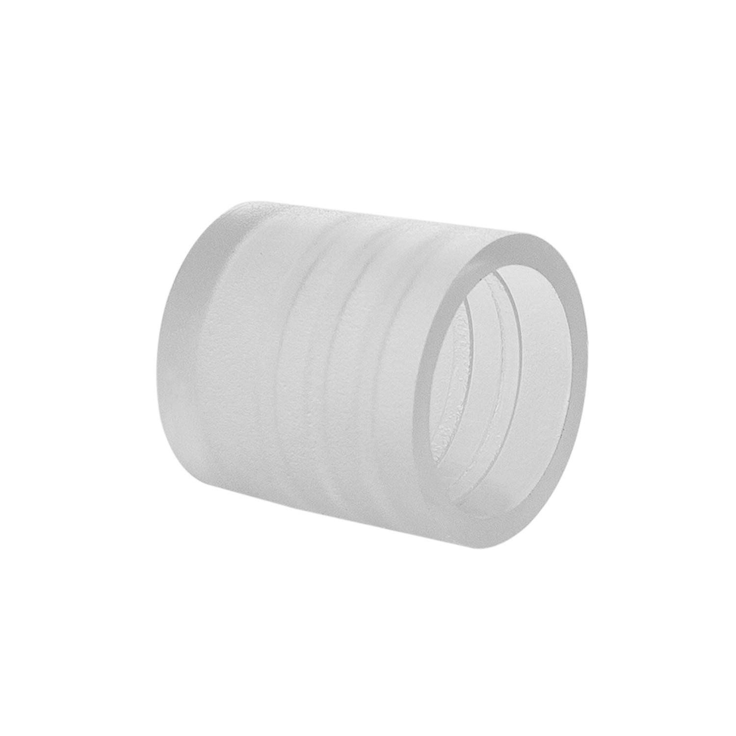 Embout final pour ruban néon LED dimmable 220V circulaire SFLEX17 Transparent