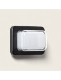 Applique Murale Extérieure LED 8W Éclairage Rectangulaire Noire Gulpos