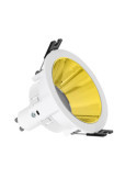Spot LED Downlight Conique GU10 6W Coupe Ø 75mm PC Galvanisé