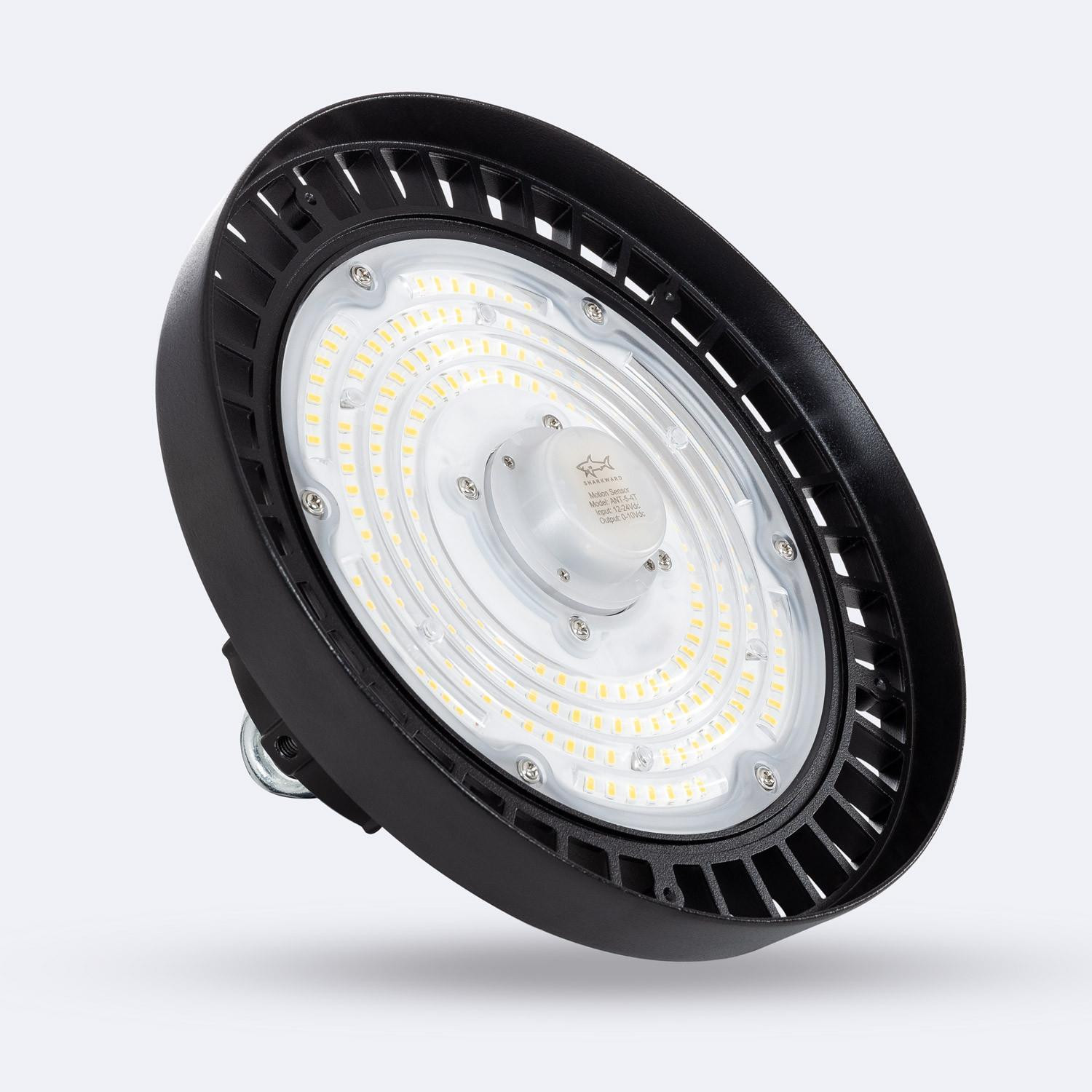 Cloche LED Industrielle UFO 150W 170lm/W LIFUD SMART Détecteur de Présence Blanc froid 5000K PIR