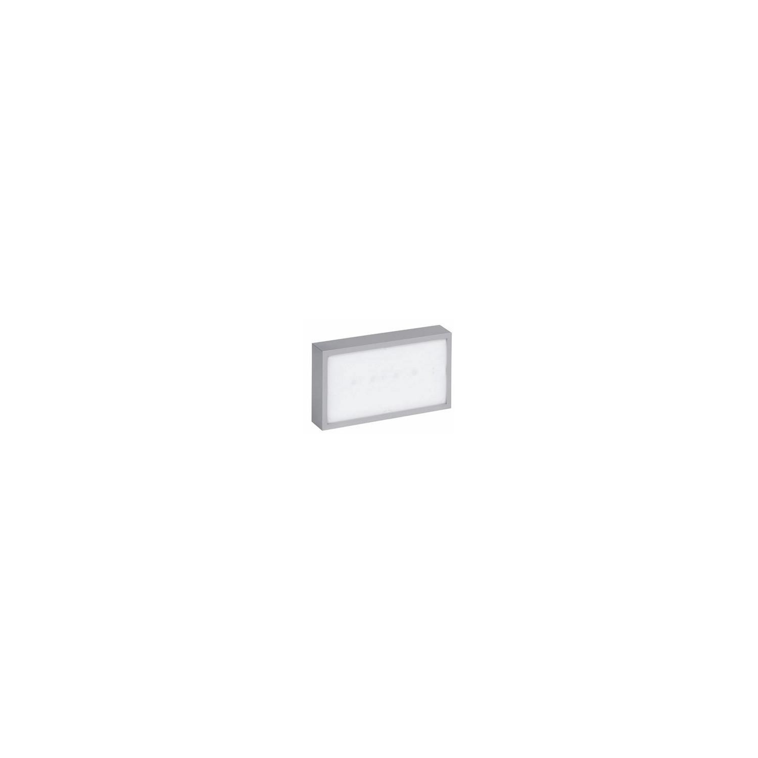 Cadre Décoratif Aluminium URA ONE pour Installation en Saillie LEGRAND 661655 Gris