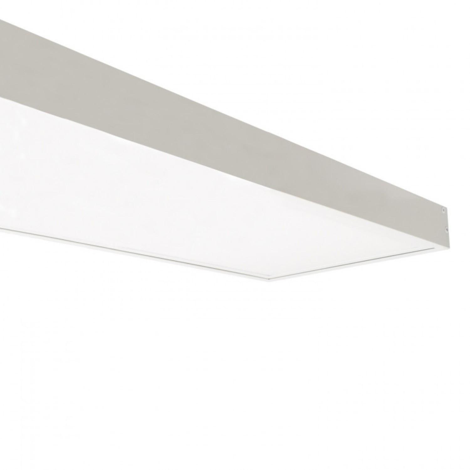 Kit en Saillie pour Panneaux LED 120x30cm Blanc