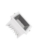 Downlight LED 20W Carrée Premium CRI90 LIFUD Coupe 125x125 mm