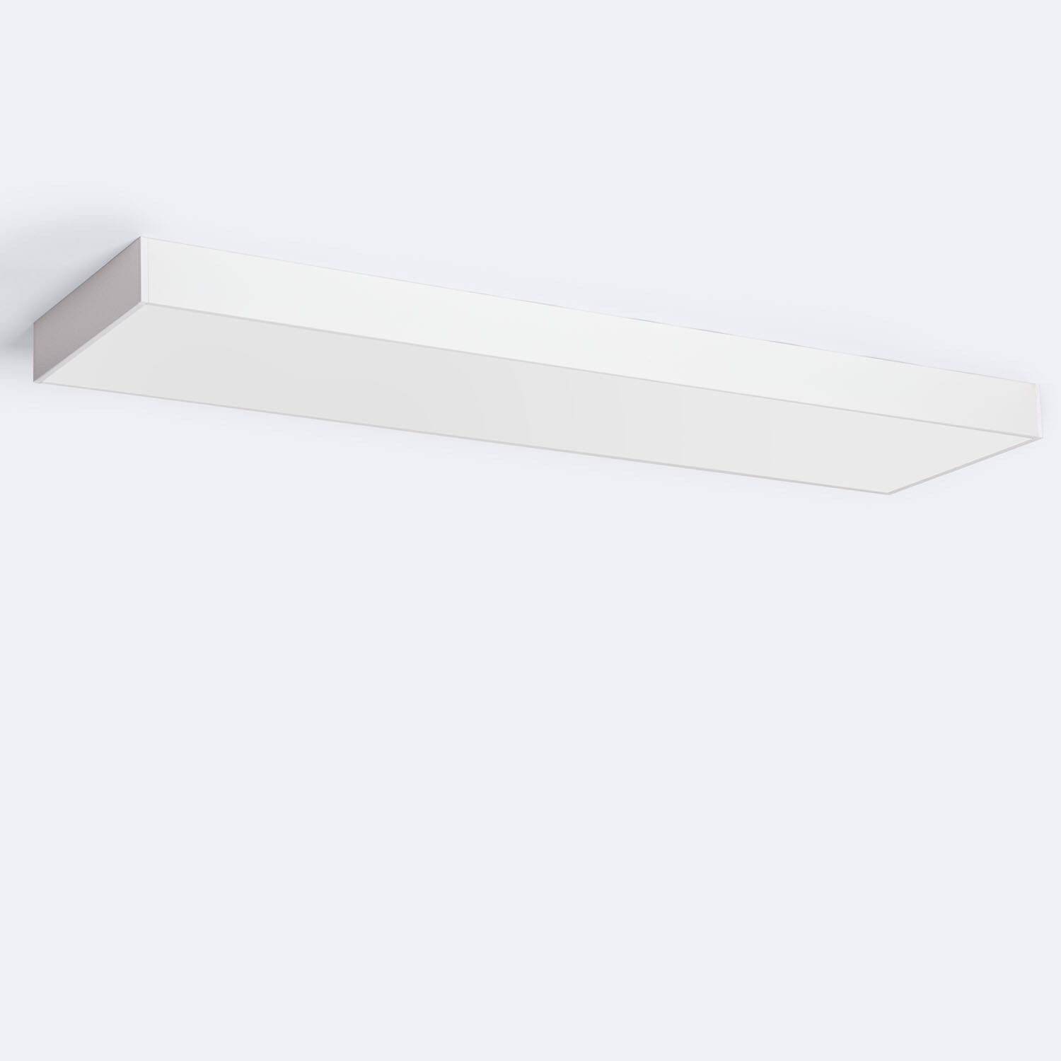 Kit en Saillie pour Panneaux 120x30cm Blanc