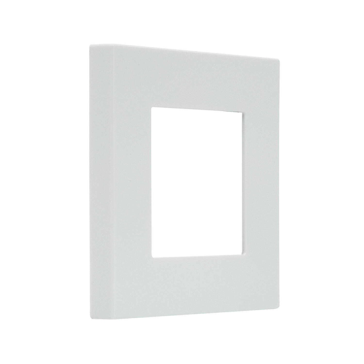 Cadre PC 1 Emplacement Modern Blanc pour interrupteur tactile moderne