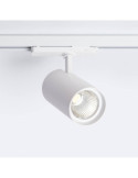 Spot LED sur Rail Triphasé 40W d'Angelo Blanc PHILIPS Xitanium 5000K 50º