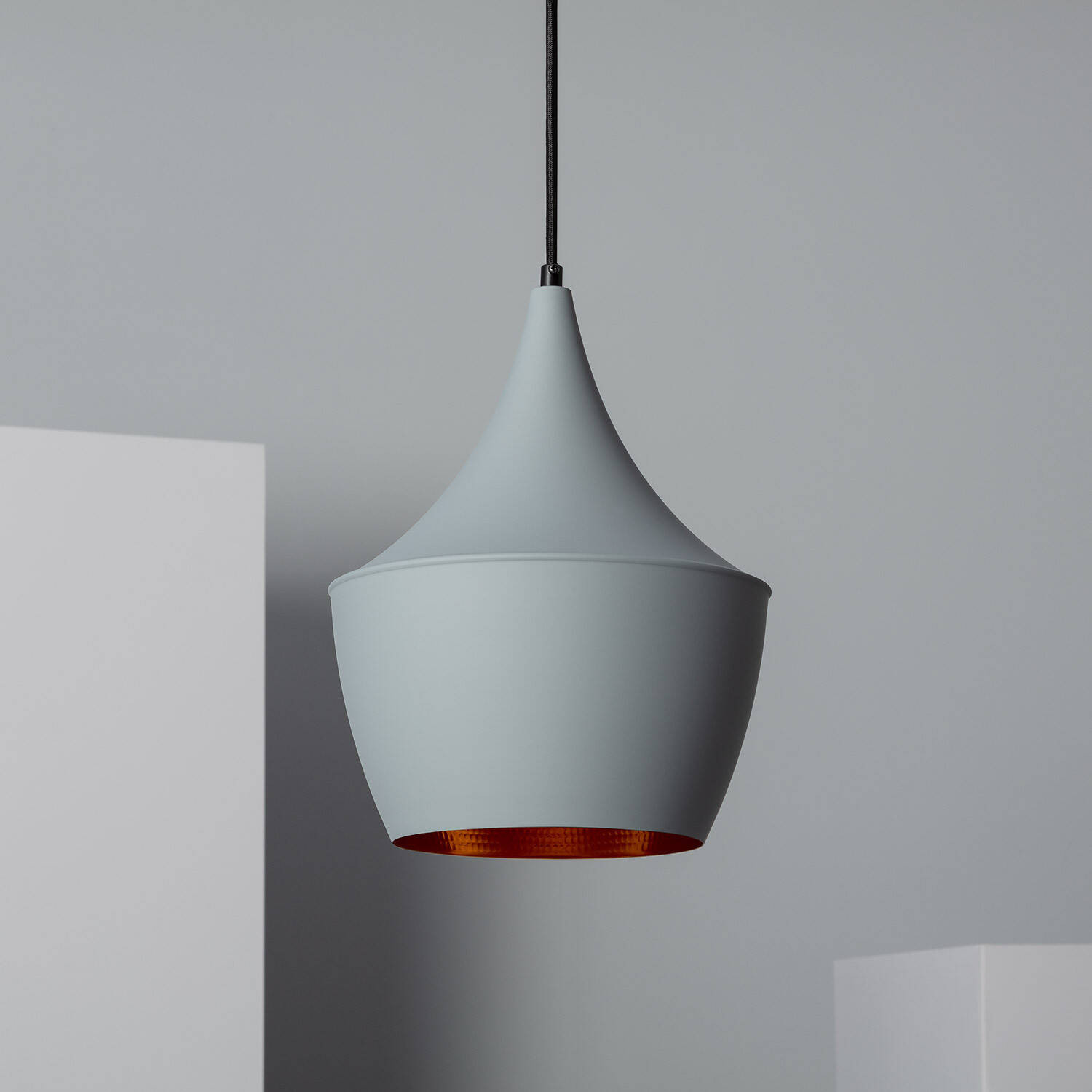 Suspension Métal Mercury Gris