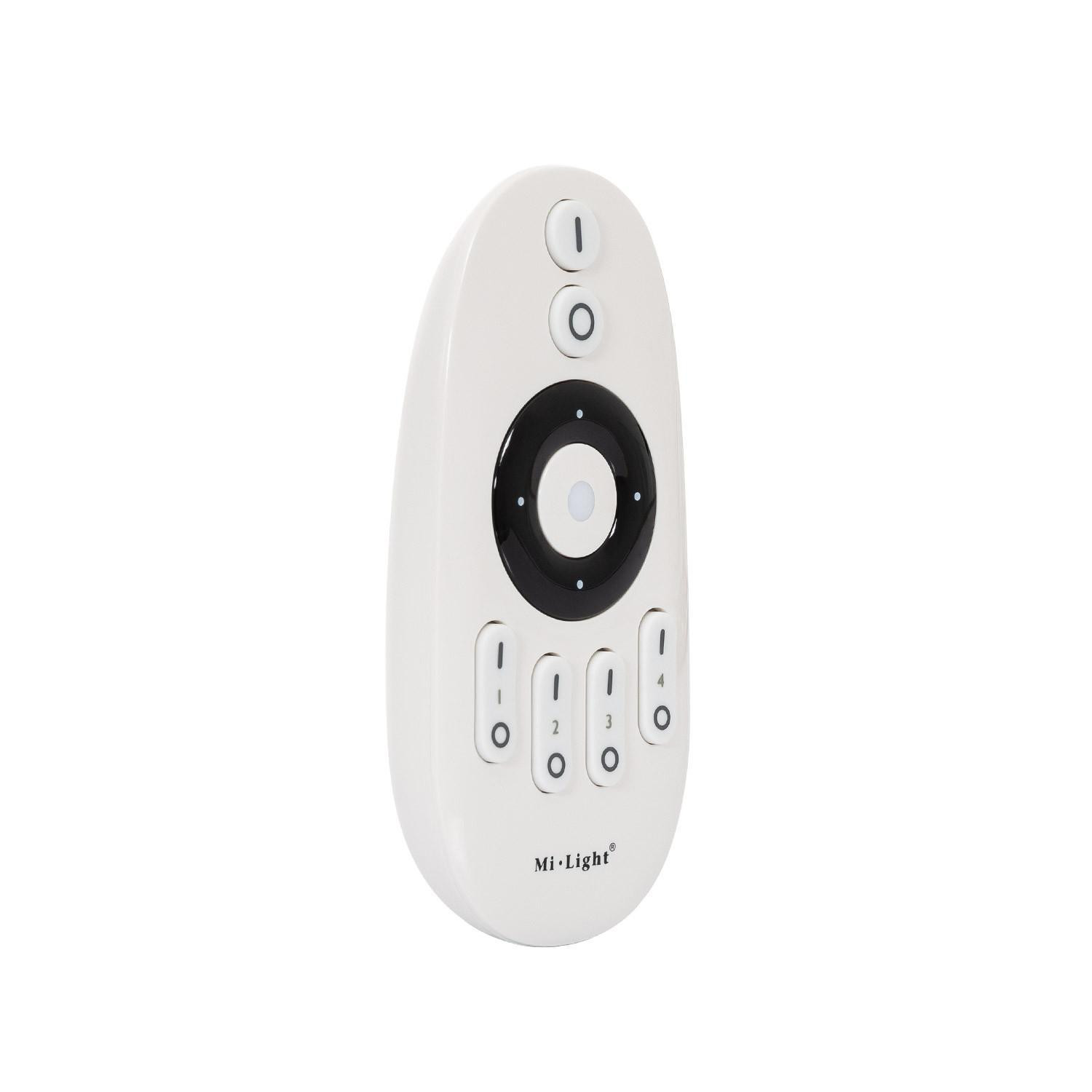 Télécommande Murale RF pour Variateur LED Monochrome / CCT 4 Zones MiBoxer FUT007 Blanc