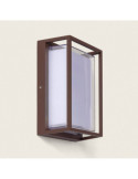 Applique murale extérieur LED à double diffuseur sélectionnable Calysta 12 W en aluminium CCT