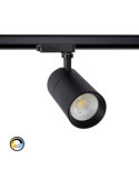 Spot LED sur Rail Monophasé 30W Mallet Dimmable CCT