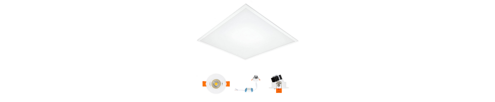Dalles et Downlights LED : Éclairage Moderne et Efficace